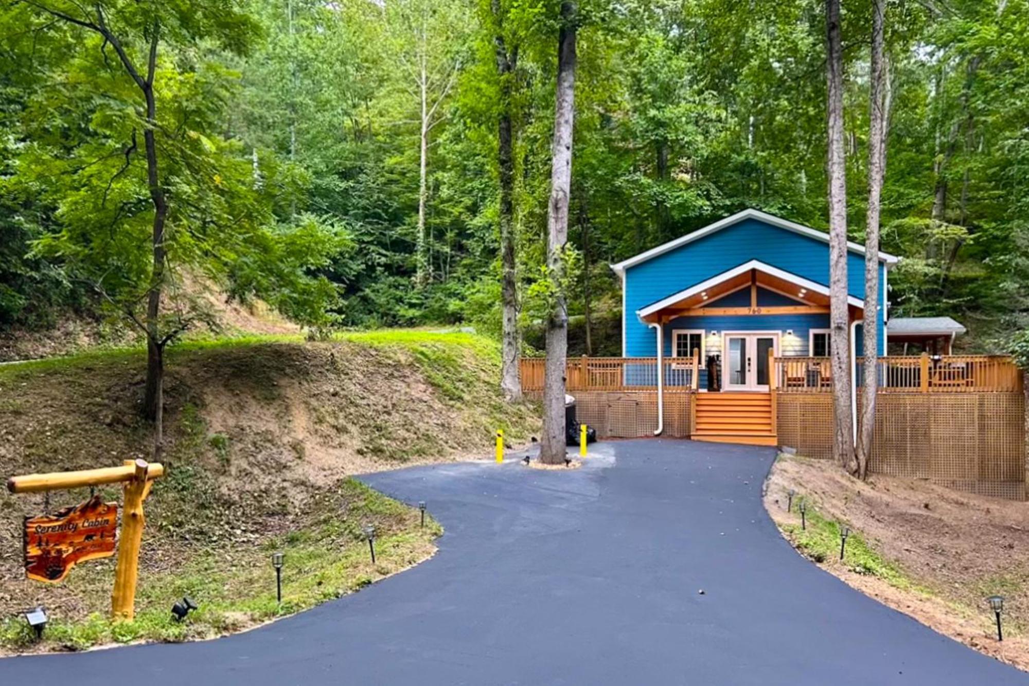 Serenity Cabin Пиджен Фордж Екстериор снимка