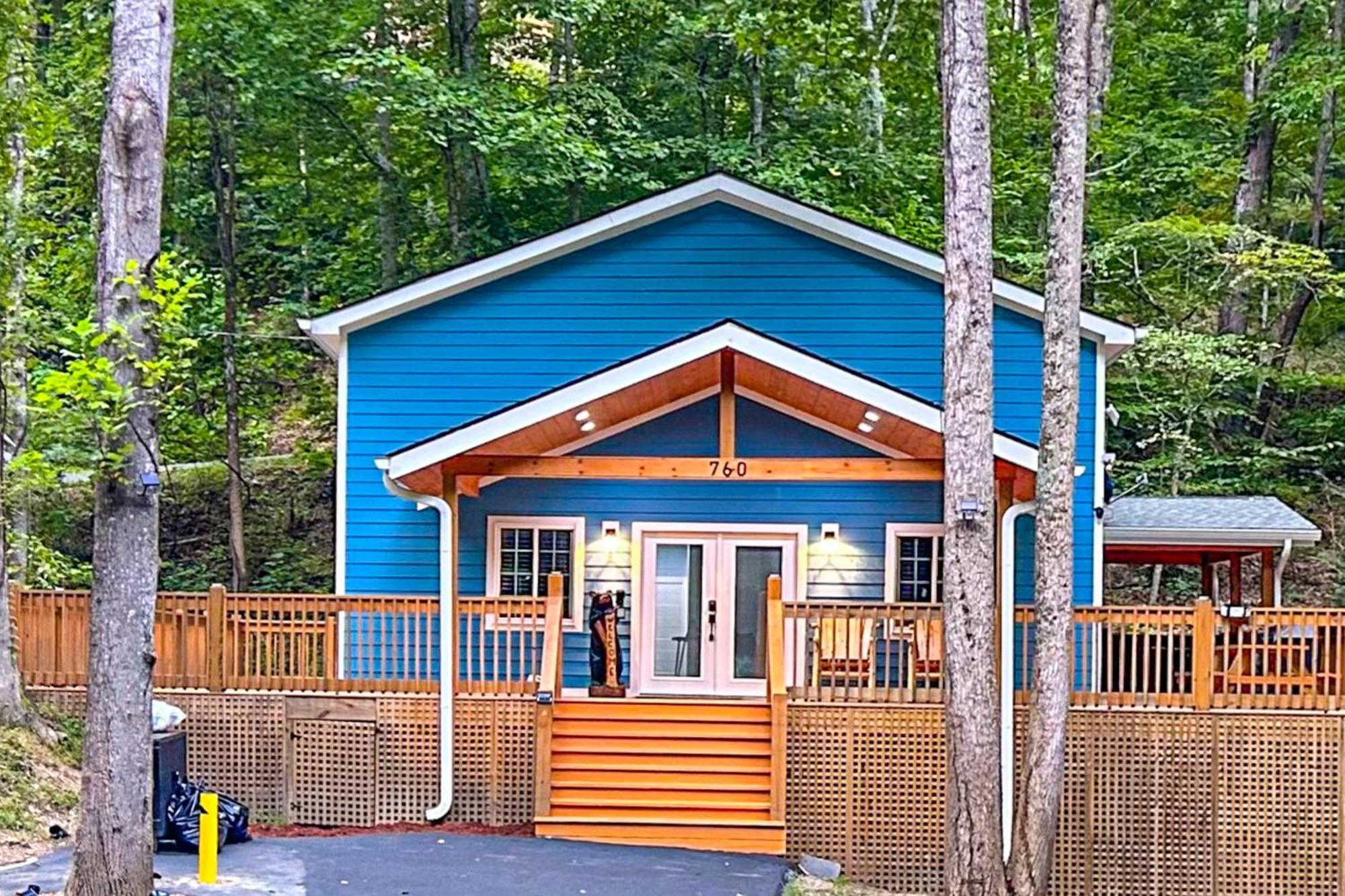 Serenity Cabin Пиджен Фордж Екстериор снимка