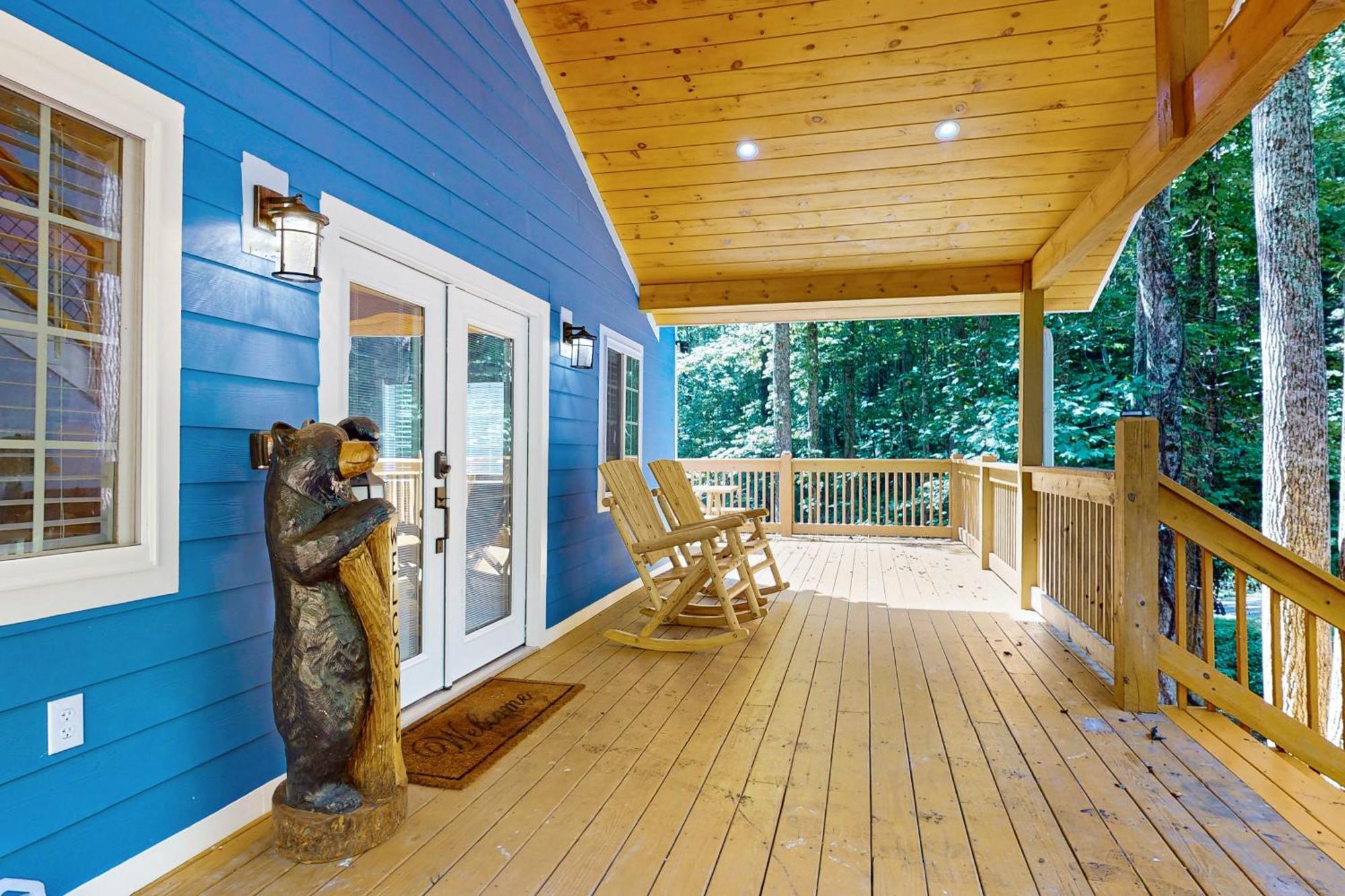 Serenity Cabin Пиджен Фордж Екстериор снимка